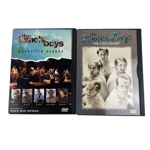 Lot of 2 The Beach Boys Concert DVDs – Nashville Sounds & The Lost Concert